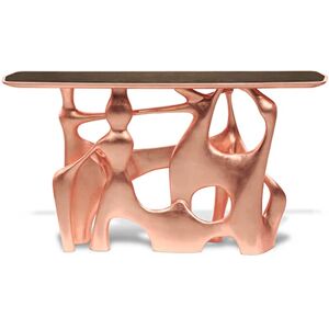 Brabbu Bastei Console Table Rose Gold