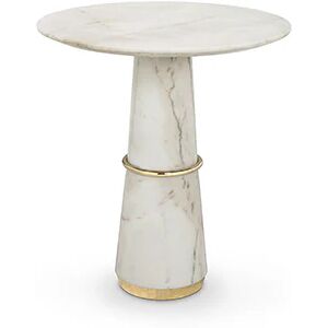 Brabbu Agra Coffee Table Marble and Gold details