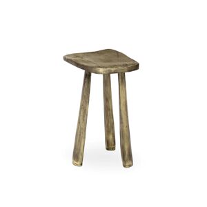 Brabbu Dolmen Stool Brass