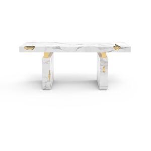 Boca do lobo Empire White Desk Marble