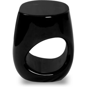 Boca do lobo Erosion Stool Black Lacquer