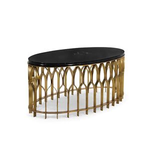 Brabbu Mecca Oval Coffee Table Brass