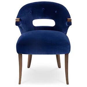 Brabbu Nanook Dining Chair Blue Velvet