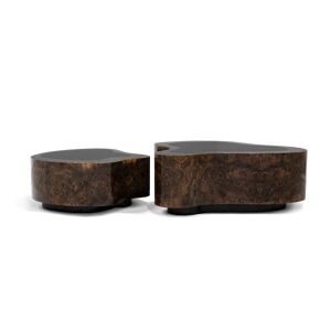 Boca do lobo Wave Big Coffee Table Walnut Wood