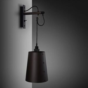 Buster + Punch RHW-20445 Hooked Large Graphite   Wall Light Smoked Bronze