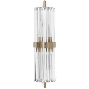 Luxxu Liberty II Small Wall Lamp Brass and Crystal