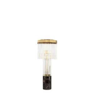 Luxxu Pharo I  Table Lamp Brass and Crystal