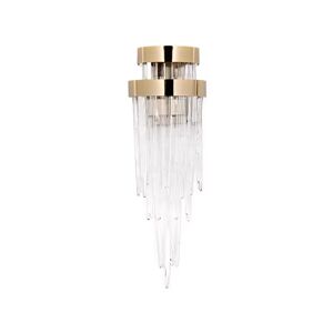 Luxxu Babel Wall Lamp Brass and Crystal