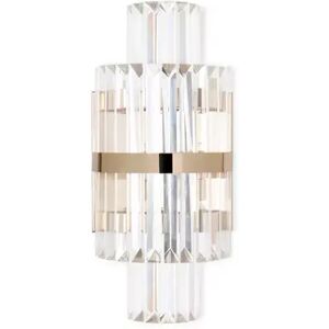 Luxxu Liberty I Wall Lamp Brass and Crystal