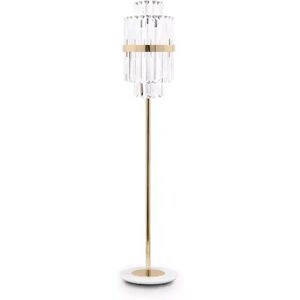 Luxxu Liberty Floor Lamp Brass and Crystal