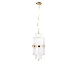 Luxxu Liberty Pendant Light Brass and Crystal