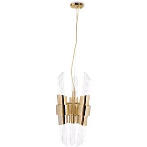 Luxxu Tycho Pendant Light Brass and Crystal