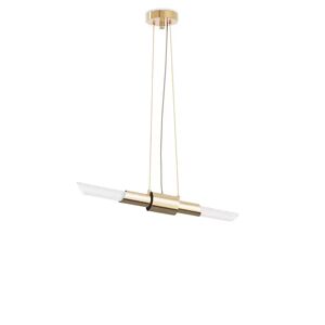 Luxxu Tycho XS Small Pendant Light Brass and Crystal