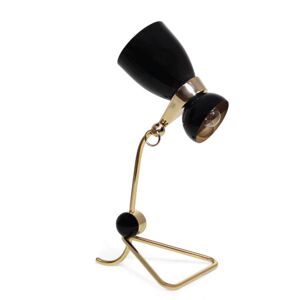 DelightFULL Amy Table Lamp  Glossy Black and Gold Plated