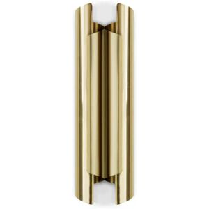 Brabbu Cyrus Double II Wall Light  Gold Plated Glass