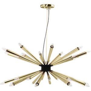 DelightFULL Dorsey Ceiling Light Brass and Aluminium