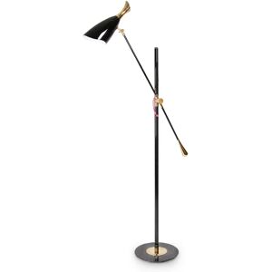 DelightFULL Duke Ceiling Light Balck Matte, Brushed Brass and White Matte