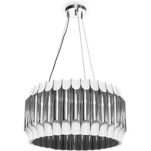 DelightFULL Galliano  Ceiling Light Nickel Plated and White Matte