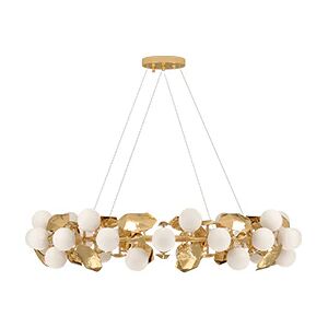 Boca do lobo Hera Round I Suspension Lamp Casted Brass