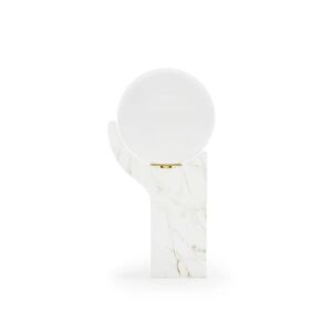 Covet House Covet Marble Big  Table Lamp Glass and Polished Gold