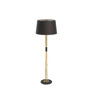 DelightFULL Miles Floor Lamp Gold Plated and Black Matte