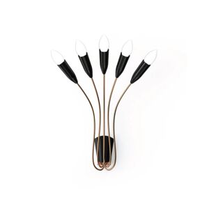 DelightFULL Norah Wall Lights and Lamps  Nickel Plated and Glossy Black