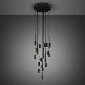 Buster + Punch RCH-252395 Exhaust 19 Pendants Suspended Stone  Chandelier