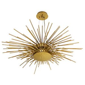 Brabbu Soleil Chandelier Brass