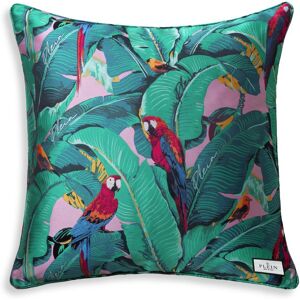 Philipp Plein Parrot Cushion Cushion jacquard 83% polyester 17% woven silk   Removable cover