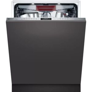 Neff N70 S187ECX23G 60cm Integrated Dishwasher Stainless Steel  Grey touch control - LED