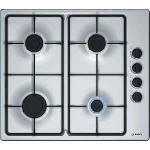 Bosch PBP6B5B60 Serie 2 60cm Gas Hob Brushed steel