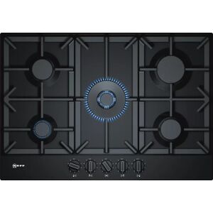 Neff N70 T27DS59S0  Gas Hob Stainless Steel  Black