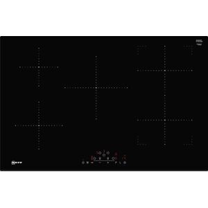 Neff N70 T48FD23X2  Induction Hob Stainless Steel  Black Glass