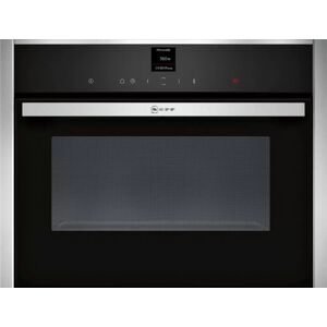 Neff N70 C17UR02N0B  Integrated Microwave Stainless Steel  Black with Steel Trim