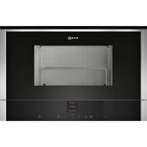 Neff N70 C17GR01N0B  Integrated Microwave Stainless Steel  Black with Steel Trim