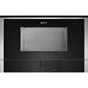 Neff N70 C17WR00N0B  Integrated Microwave Stainless Steel  Black with Steel Trim