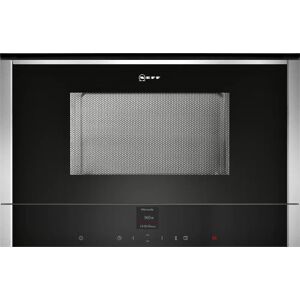 Neff N70 C17WR01N0B  Integrated Microwave Stainless Steel  Black with Steel Trim