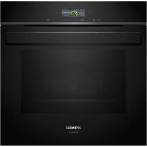 Siemens HB974GLB1B iQ700 Single Oven Black with black steel trim