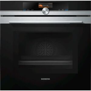 Siemens HM676G0S6B iQ700 Single Oven Black with steel trim