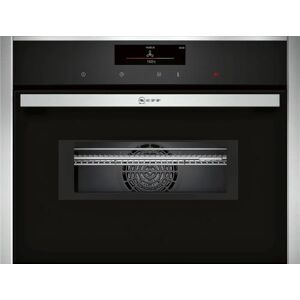 Neff N90 C28MT27N1  Combination Oven Stainless Steel  Black with Steel Trim