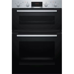 Bosch MHA133BR0B Serie 2 Double Oven Brushed steel