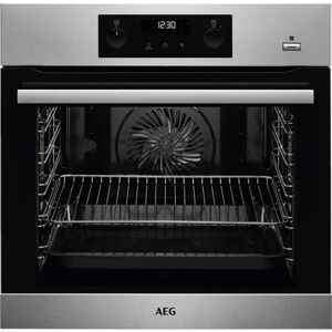 AEG BEK355020M 60cm  Single Oven Stainless Steel