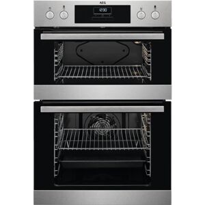 AEG DEB331010M Built In  Double Oven Stainless Steel
