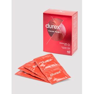 Durex Thin Feel Regular Fit Latex Condoms 40 Pack