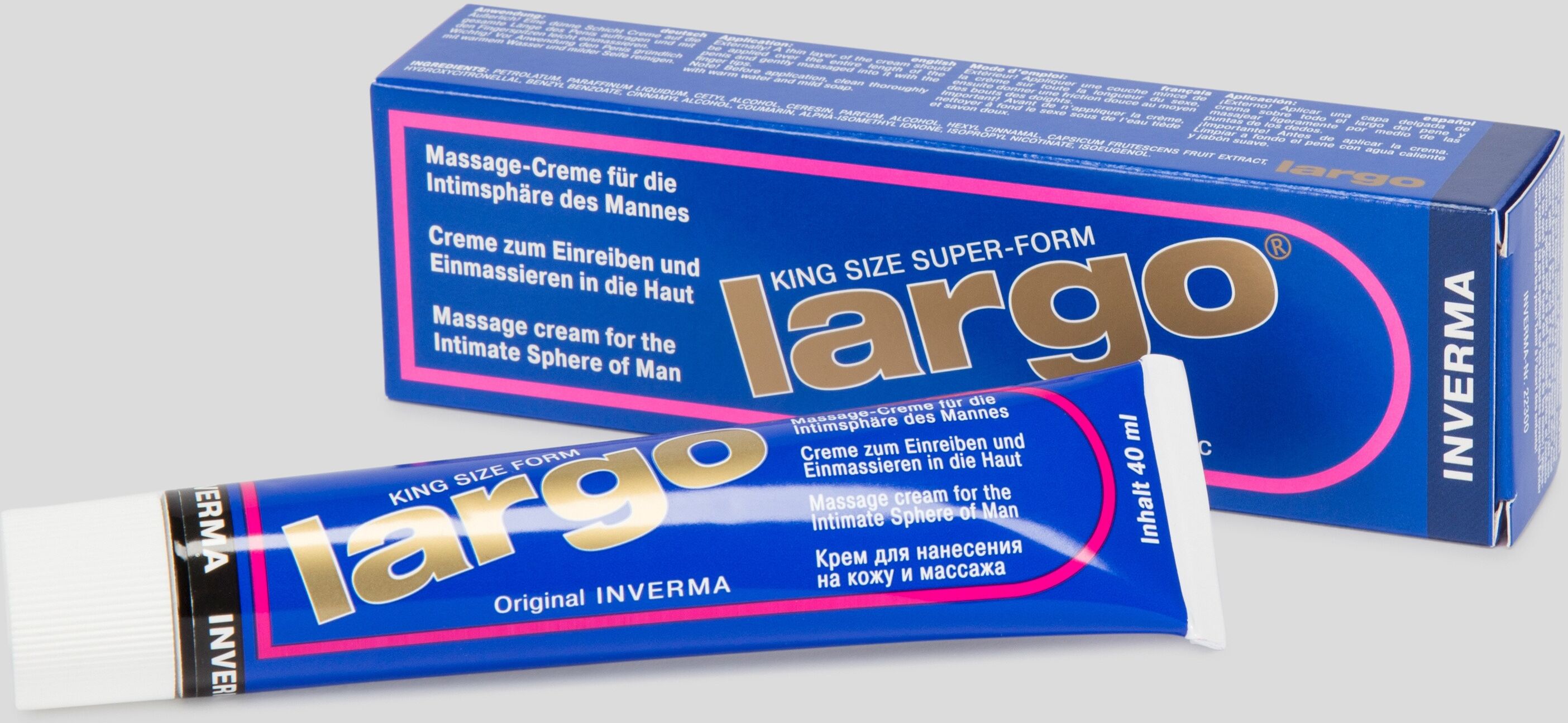 Unbranded King Size Largo Penis Enlargement Cream 40ml