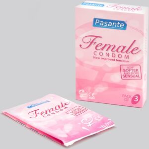 Pasante Female Condoms (3 Pack)