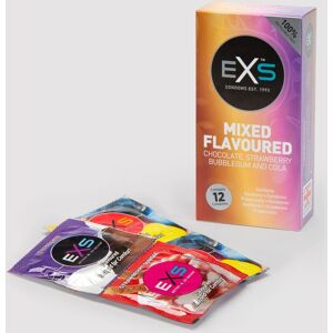 EXS Condoms EXS Mixed Flavoured Latex Condoms (12 Pack)