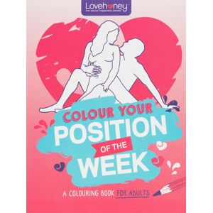 Lovehoney Position of the Week Colouring Book