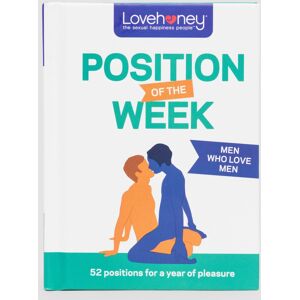 Lovehoney Position of the Week 52 Sex Positions Book (Men Who Love Men)