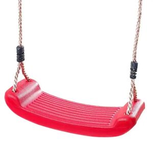 Big Game Hunters Deluxe Plastic Swing Seat - Versatile Hanging Options / Red